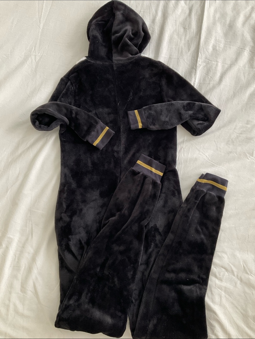 Harry Potter Gryffindor Hooded Fleece Pajama Union Suit. Size S - Picture 9 of 9